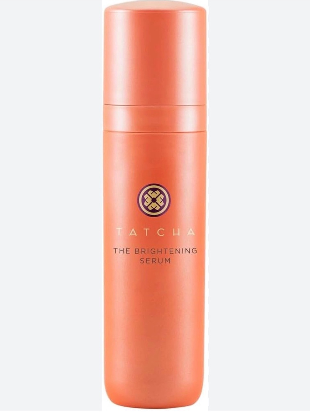 Tatcha Brightening Serum in Coral-Toned Bottle